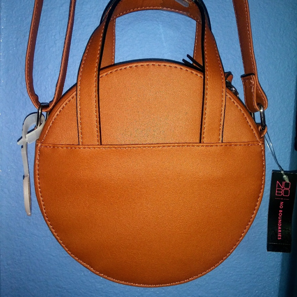 Women's faux leather cross body bag